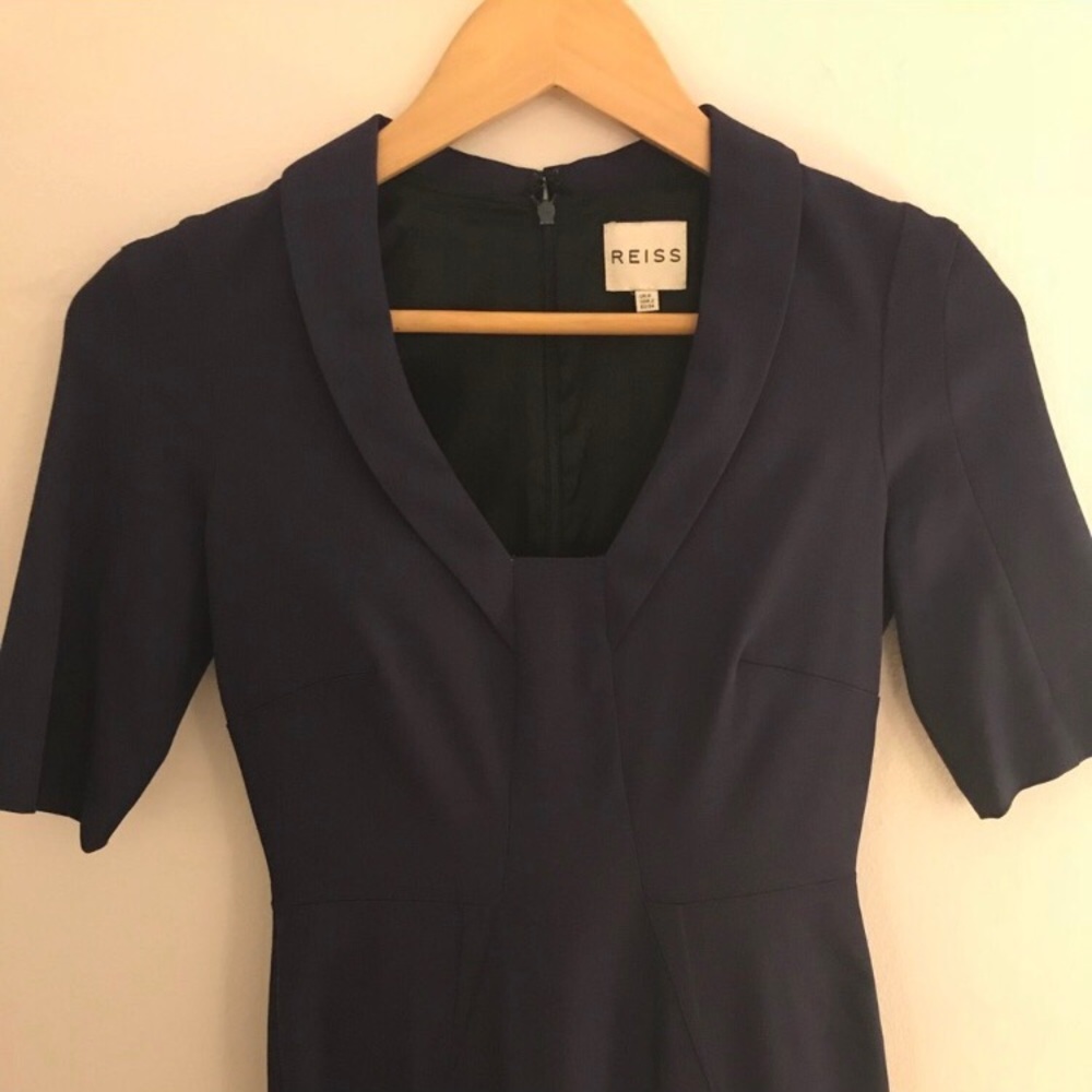 Reiss Navy Dress